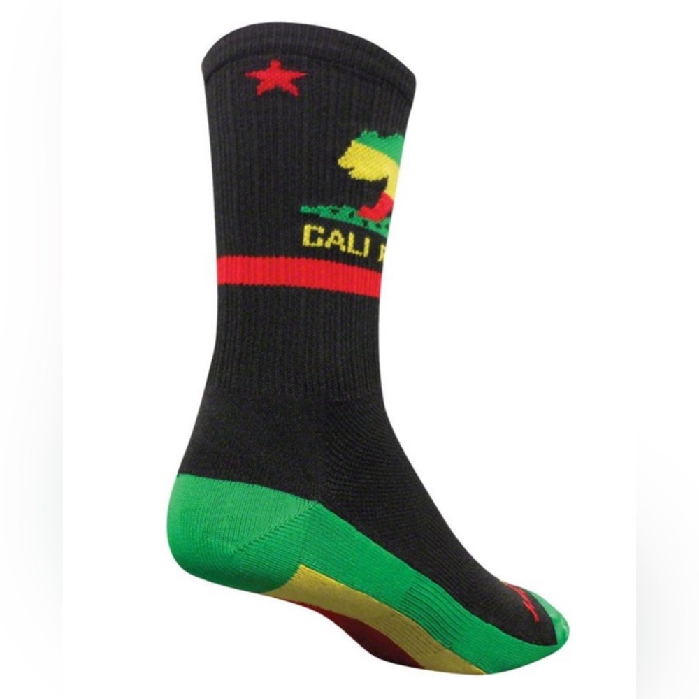 SockGuy SGX Rasta Cali Socks!